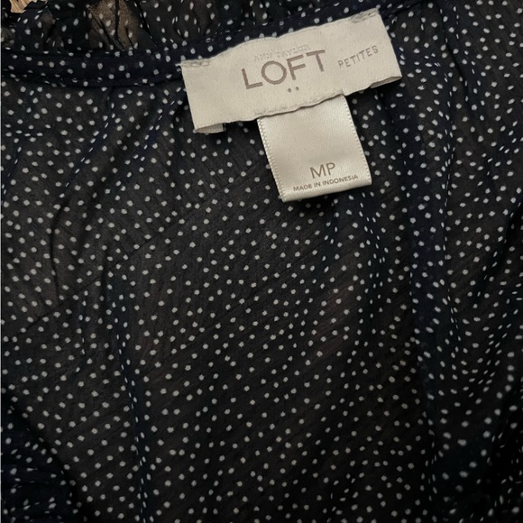 Loft Polka Dot Blouse - Picture 3 of 4